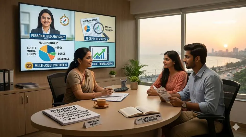 Beginner’s Guide to Full Service Brokers in India for Long-Term