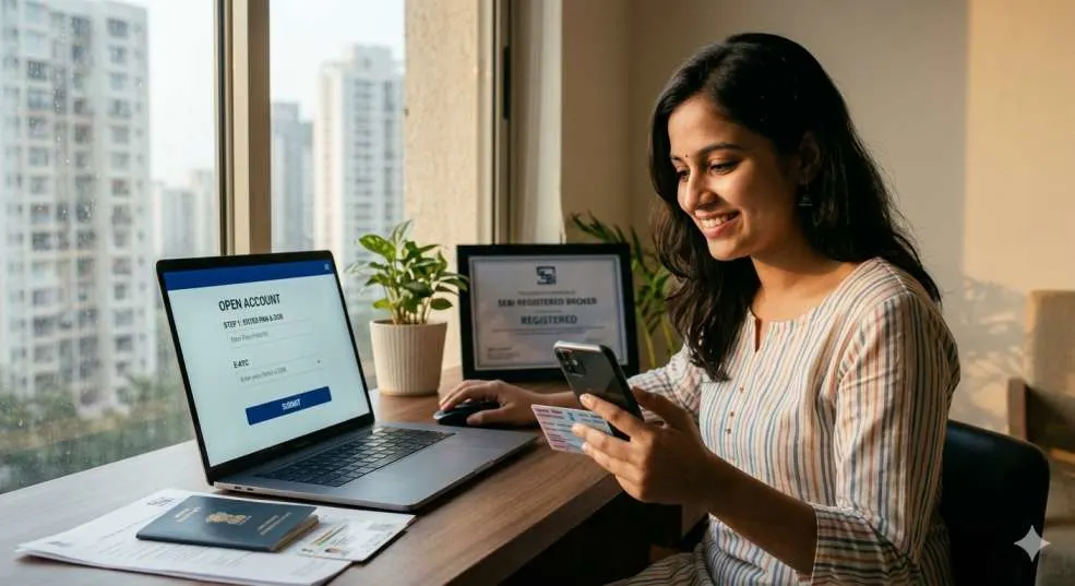 Open a Brokerage Account in India: Easy Process for Beginners