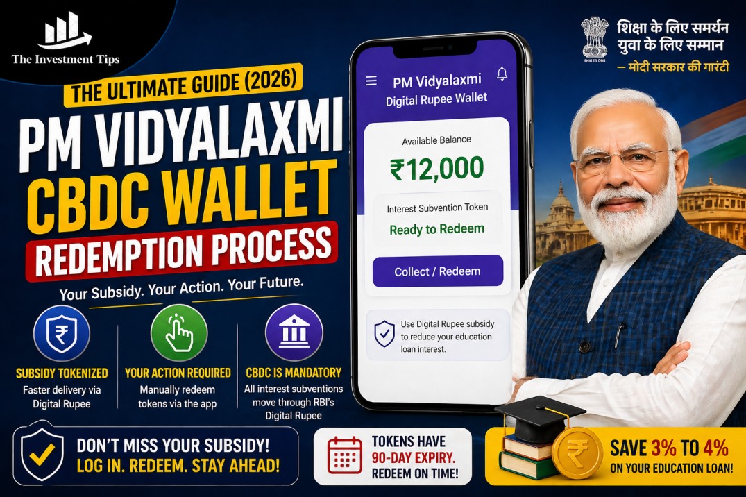 PM Vidyalaxmi CBDC Wallet Redemption