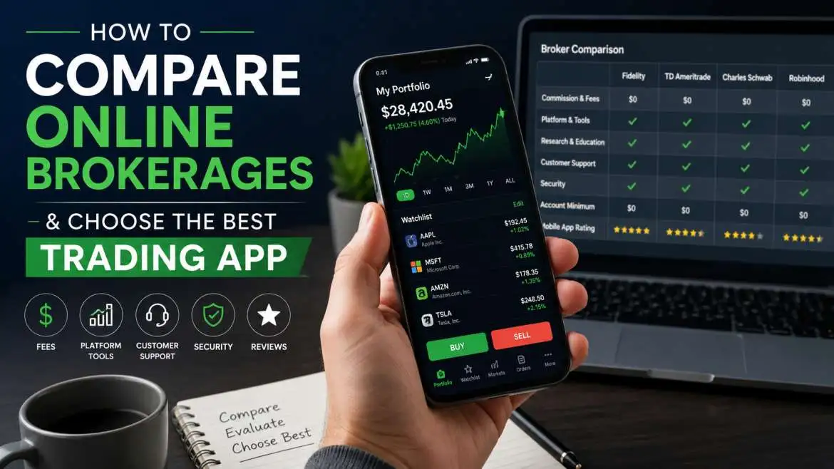 How to Compare Online Brokerages and Choose the Best Trading App