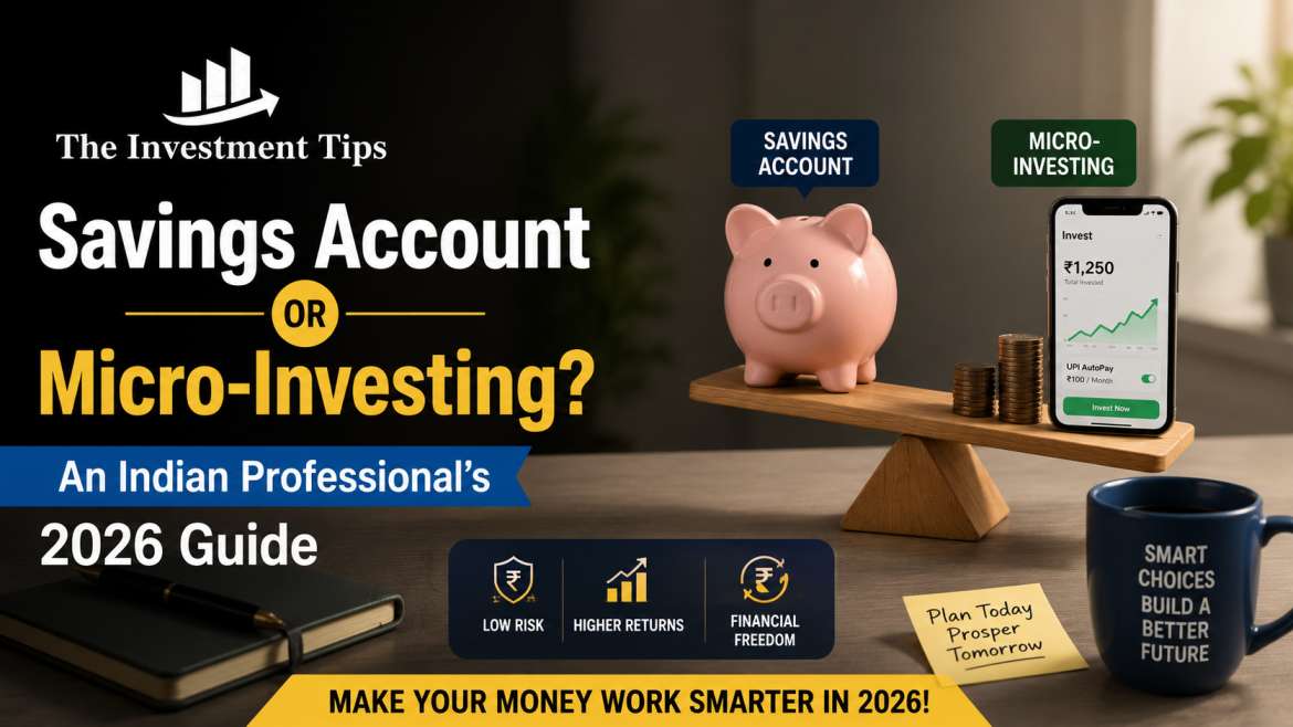 Savings Account or Micro-Investing? An Indian Professional’s 2026 Guide