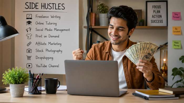 Make Extra Income with Side Hustles